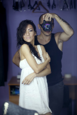 Perfect Yana and me in MORE studio.   after great photo shoot