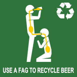 ineedtopiss4u:  Reminder to recycle your beer 