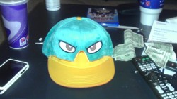 Perry the Platypus snap-back. So much yes.