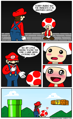drawingnothing:  World 1-4 Happy End 