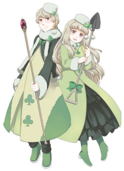 burstrondocg:  King and Queen of Clubs (If fem!Russia wants to