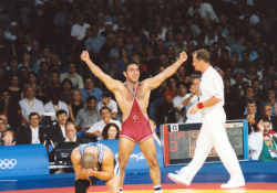 wrestlingisbest:  Greco wrestler Hamza Yerlikaya. Two time Olympic,