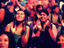 bestfriend Lauren && I in the audience for The Sing-Off