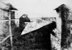 Bit of Photography history:Shot one: The first shot ever taken