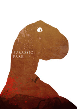 minimalmovieposters:  Jurassic Park by Tom Stephenson