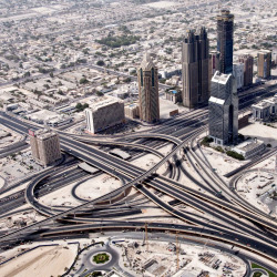 asaya:  Transport interchange in Dubai by HanaS. 