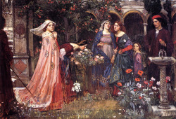  The Enchanted Garden - John William Waterhouse, 1916-17 