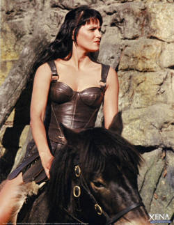 My teenage obsession with Xena is making so much more sense now.