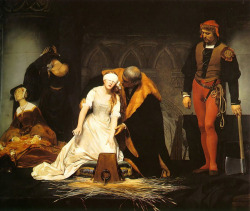 Paul Delarochethe - Execution of lady Jane Grey