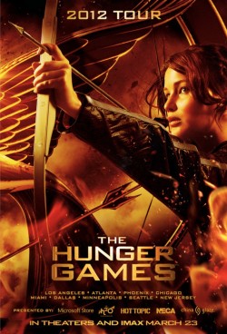 Saw The Hunger Games today! It was amazing. My friends didn’t