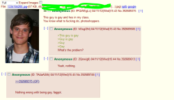 usb-dongle:  ask-twilight:  /b/ on homosexuality.  #if the asshole