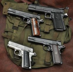 gunrunnerhell:  1911’s… (4 well made 1911 handguns; ranging