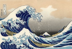 rustybreak:  The Great Wave off Kanagawa | Hokusai | 1829