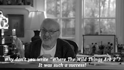 gifmovie:  Maurice Sendak, widely considered the most important