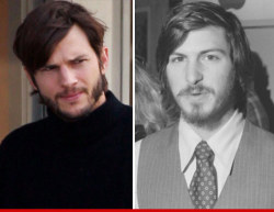 Asi preparan a Ashton Kutcher para su papel como Steve Jobs
