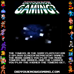 didyouknowgaming:  Reminder: We’re also on facebook. 
