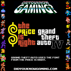 didyouknowgaming:  Grand Theft Auto. 