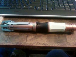 I got a sonic screwdriver today
