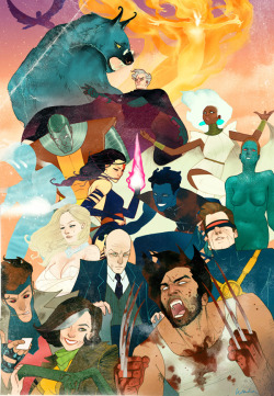 sourwulves:  X-men by ~kevinwada   