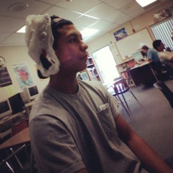 the retard of the class!! xD (Taken with Instagram)