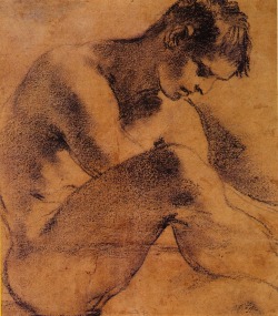 whoknowswhereorwhen:  Another male nude by the Italian artist