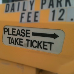 Directions #2012 #summer #parkinglot (Taken with Instagram)
