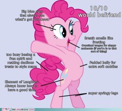 If i had Pink hair, i’d be pinkie. :3 Blue eyes, Fluffed