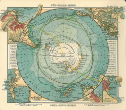 myimaginarybrooklyn:  Map of Antarctica. 
