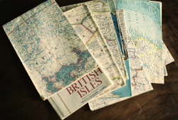 rusticmeetsvintage:  vintage world maps by oakmoss, via Flickr