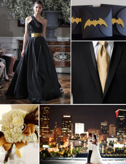 didyoujustmolotovmybrother-blog:   A Batman Themed Wedding “Gotham