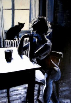 dialogues:  Le chat noir, Jean-marc Tudury 