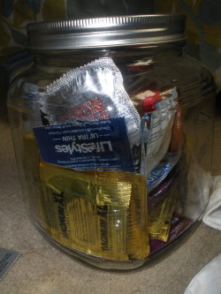 not-so-innocent:  I had this jar that you’re supposed to put