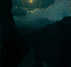 :  Edward Steichen, Moonlit Landscape, 1903   Gorgeous
