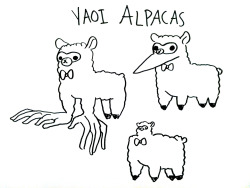 alyssaties:Alpacas the yaoi collection stay tuned for series