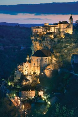 between-letters:  Rocamadour, France From Wikipedia: Rocamadour