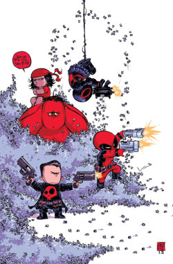 ladypool:  New Variant Cover by Skottie Young 