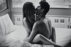 youremysweetestdrug:  Black and white Sexual, love, cuddle, advice