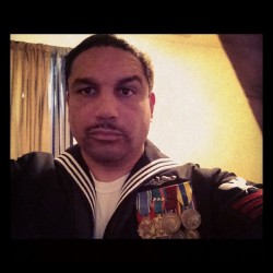 I could have shaved first!!! Lmao.#navyblues #submariners #submarinerswag