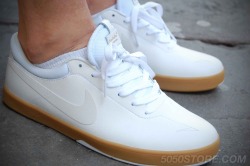 sweetsoles:  Nike SB Koston One - White/Gum (by Fifty Fifty Store)