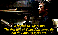 somethingthatyoulike:  Rules of Fight Club.  Cada vez estoy mas