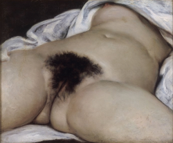 The Origin of the World - Gustave Courbet (1866), photograph