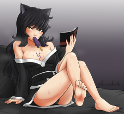 #142 - Popsicle Set: BlakeIt got super hot after I finished Weiss for some reason&hellip;Blake has some sexy nightwear man.