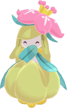 geno2925:  A shiny Lilligant render I made in MikuMikuDance a while ago!what’s she laughing at???