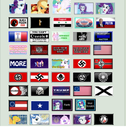 vonisv: opticbread:  vonisv:  demonshauntingcomputers: i found this dudes deviantart page and i honestly don’t know how there are people who base their entire identities around nazism and my little pony like we don’t even have to make jokes about