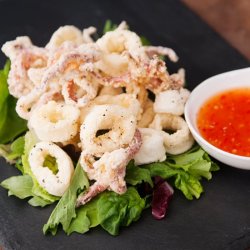 kitchensplurge:  Thai Fried Squid Cook seafood better with this book. 
