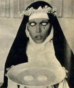 meet-me-at-the-morgue:  The elevated Bliss of Faith gone Blind. {image:”Amanda Lear” by Salvador Dali}  