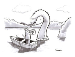 Newyorker:  Nessie Weighs In On Scottish Independence, In Today’s Daily Cartoon.