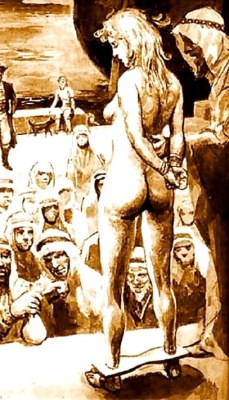 dord-not:  femaleillustrateds-mfantasies:  Taken captive on a ship and now sold into slavery!   barbary pirate slave trade 