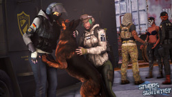 snippstheslammer:  R6S K9 Unit In The Trainyard (Poster-Image)(Artist’s Choice) Public-Access: Poster-Images:  