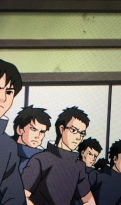 behindheremeraldeyes:  Ah…. Another Uchiha with glasses… Apparently, Sarada is not the only one, and wearing them is not a big deal at all….  Or maybe this guy is also Karin’s son.